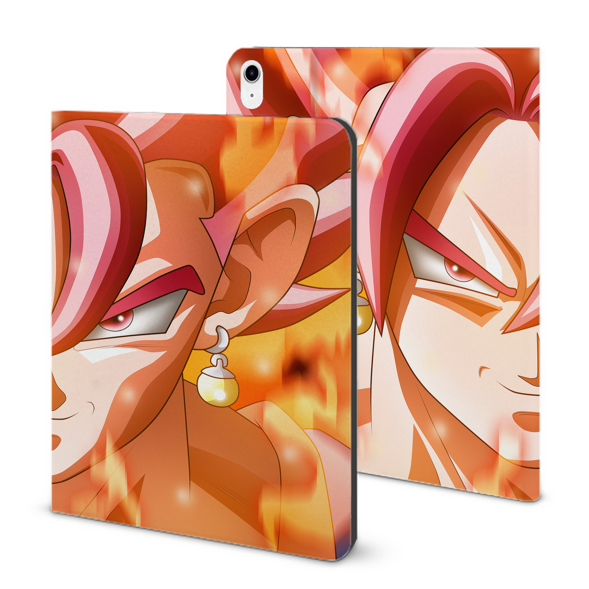 （画像用） ドラゴンボール DRAGON BALL IPad ケース ブック型 PUレザー TPU 耐衝撃 軽量 薄型 ペン収納なし 全面保護 IPad 各モデル対応
